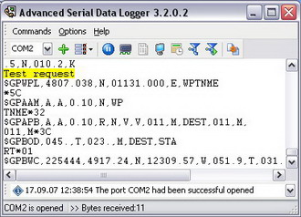 RS232 Logger AX screenshot