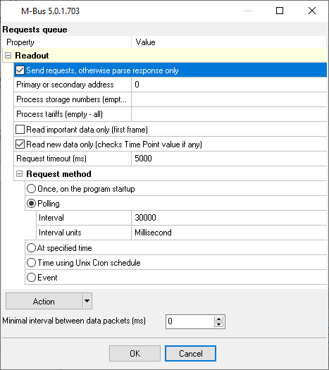 M-Bus plugin configuration.
